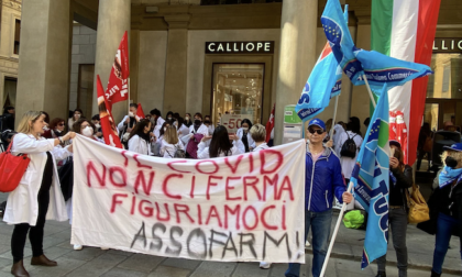 Le farmacie di Reggio in presidio per il mancato rinnovo del contratto (non CNNL)