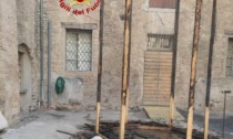 Musei civici di Reggio Emilia: bruciata un'opera d'arte