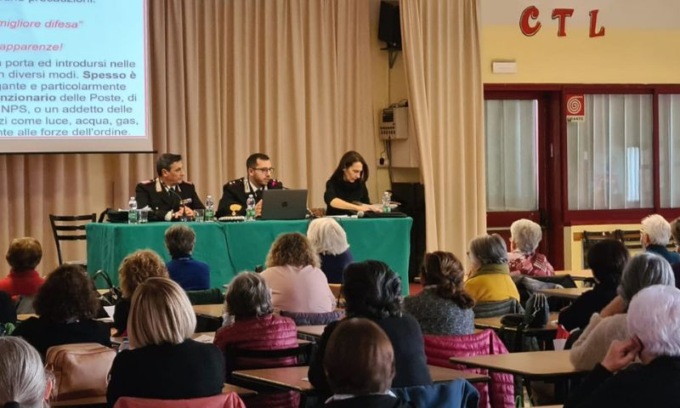 Truffe agli anziani, nuovo incontro dei Carabinieri a Bagnolo in Piano