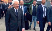 Il presidente Mattarella arrivato a Corte Tegge di Reggio Emilia