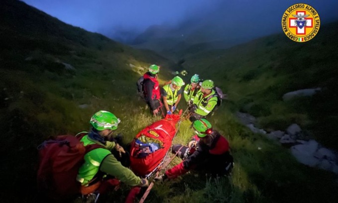 57enne bloccata da un infortunio sul Monte Casarola: l’intervento del Soccorso Alpino