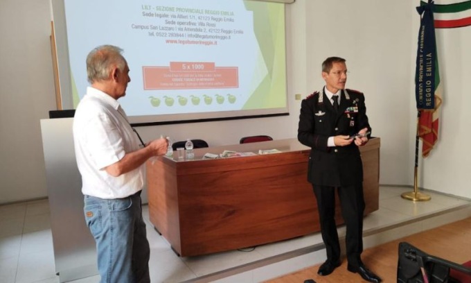 Incontri informativi contro la lotta ai tumori con i Carabinieri di Corso Cairoli