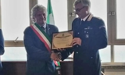 Il luogotenente Vinicio Antonioli va in pensione