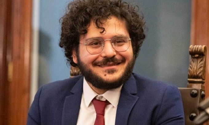 Patrick Zaki a Reggio con il suo ultimo libro