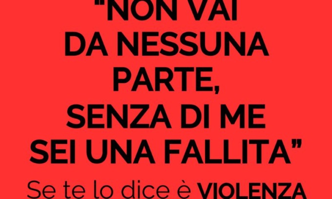Se te lo dice è violenza: torna la campagna per il contrasto alla violenza alle donne