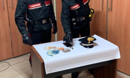 Al bar con oltre un etto di droga: arrestato dai Carabinieri