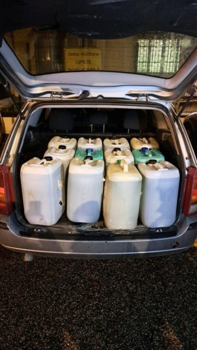 Trasportano oltre 300 litri di gasolio: denunciate 4 persone dell’Est Europa