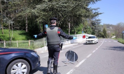 Controlli dei Carabinieri lungo le strade dell'Appennino