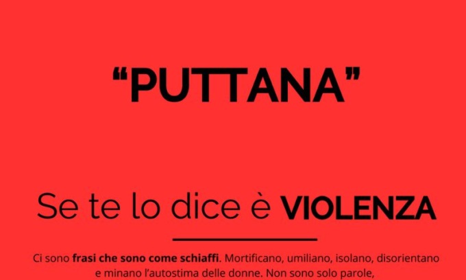 Se ti chiama “Puttana” è violenza di genere: continua la campagna di sensibilizzazione della Regione