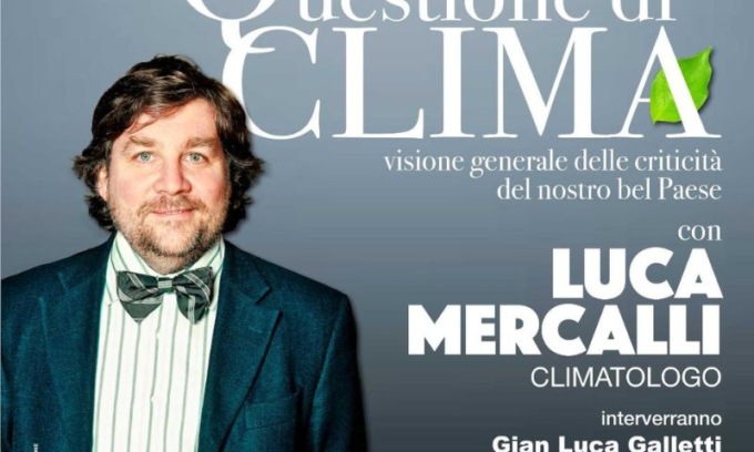 Doppio appuntamento con il climatologo Luca Mercalli