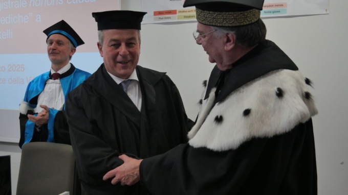 Laurea Magistrale honoris causa a Franco Locatelli,  Presidente del Consiglio Superiore di Sanità