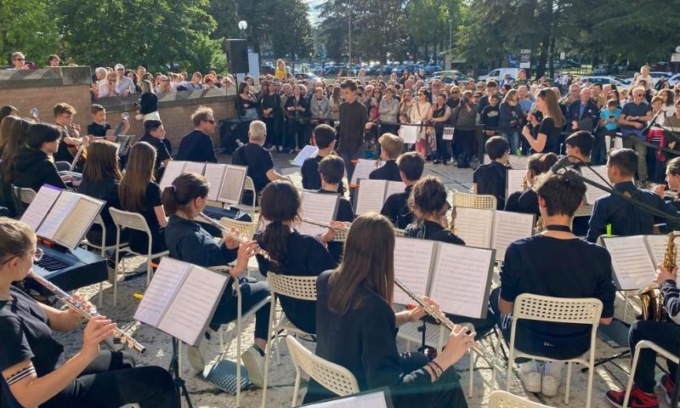 Concerto della “Lepido Youth Orchestra” e del “Bartali Choir” in onore del “Mire” e dei piccoli ricoverati