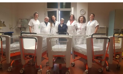 Cinque culle per rooming in alla Neonatologia del Santa Maria Nuova