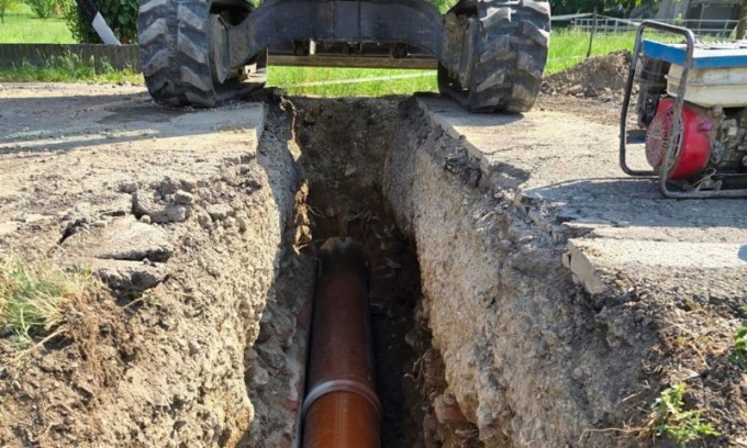 In via di conclusione i lavori nel canale di irrigazione in via Botte