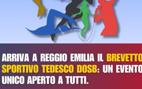 A Reggio arriva per la prima volta il Brevetto Sportivo Tedesco