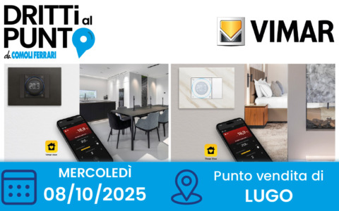 Sei un impiantista? Partecipa a dritti al punto con Vimar