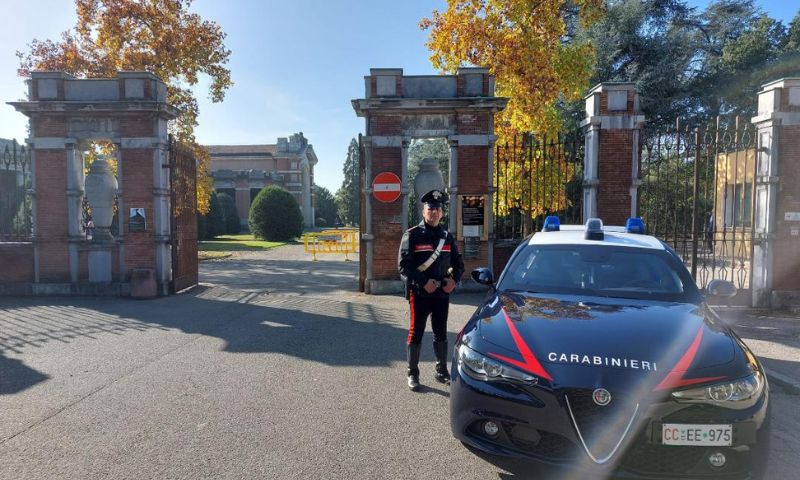 Carabinieri, al via i controlli ai cimiteri