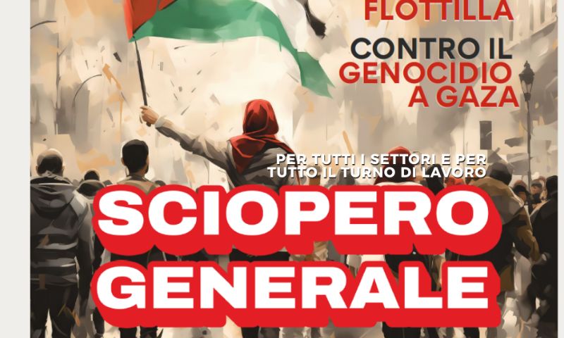 Sciopero generale per venerdì 3 ottobre