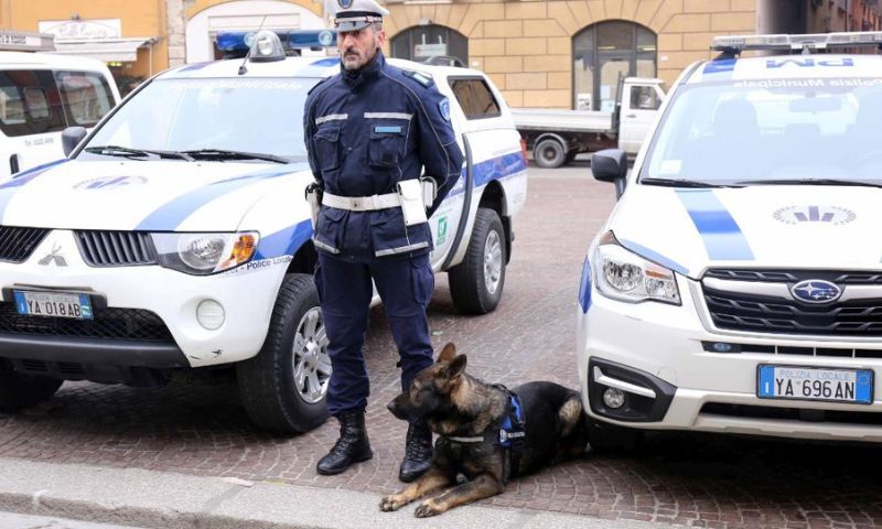 Addio a Victor, il cane della Polizia locale