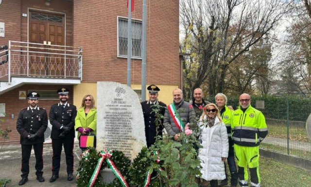 Brescello ricorda il sottotenente dei Carabinieri Merlino caduto a Nassirya