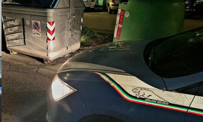 Fermato piromane dei cassonetti dei rifiuti