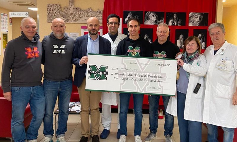 L’Associazione sportiva “Il Mucchio” dona 4 mila euro al Magati