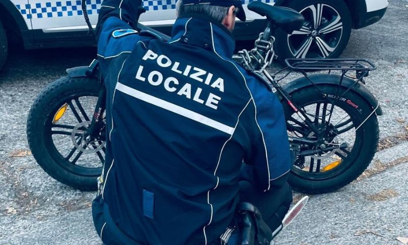 Polizia locale: controlli sulle bici a pedalata assistita
