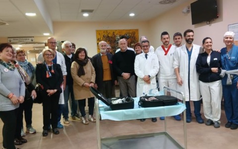 Una donazione alla Chirurgia oncologica dell’Arcispedale Santa Maria Nuova