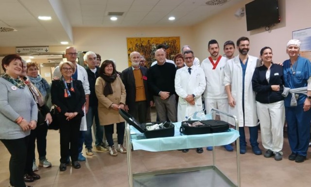 Una donazione alla Chirurgia oncologica dell’Arcispedale Santa Maria Nuova