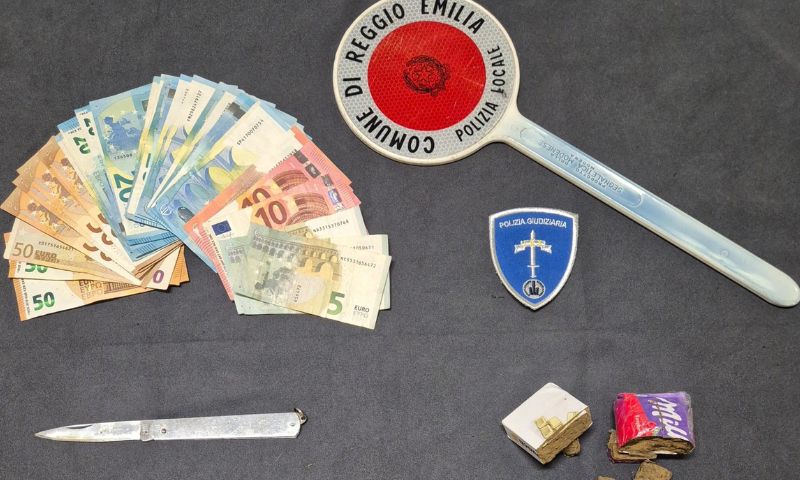 Fermato con oltre 100 grammi di hashish