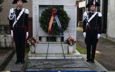I Carabinieri di Reggio Emilia hanno commemorato Leone Carmana, Medaglia d’Oro al Valore Militare