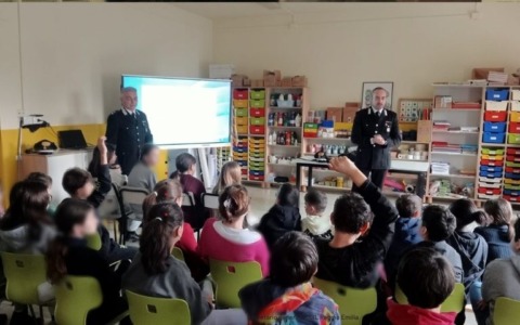 Lezione di legalità per gli scolari di  Scandiano e Viano
