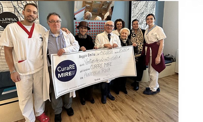 Oltre venti mila euro a favore della nuova Pediatria al Mire