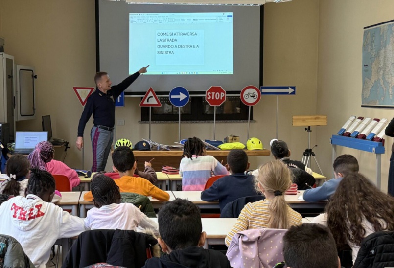 Tre giorni intensi con la Polizia Stradale