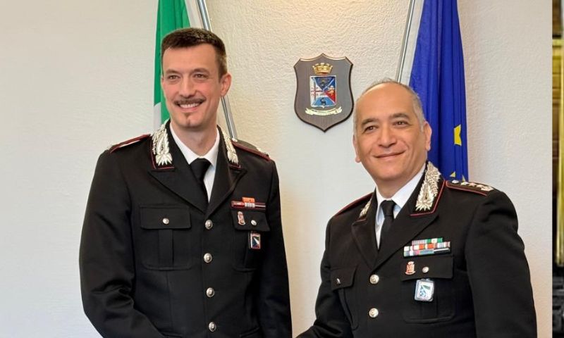 Promosso al grado di Maggiore  il Capitano Marco Spinelli della Compagnia di Castelnovo ne Monti