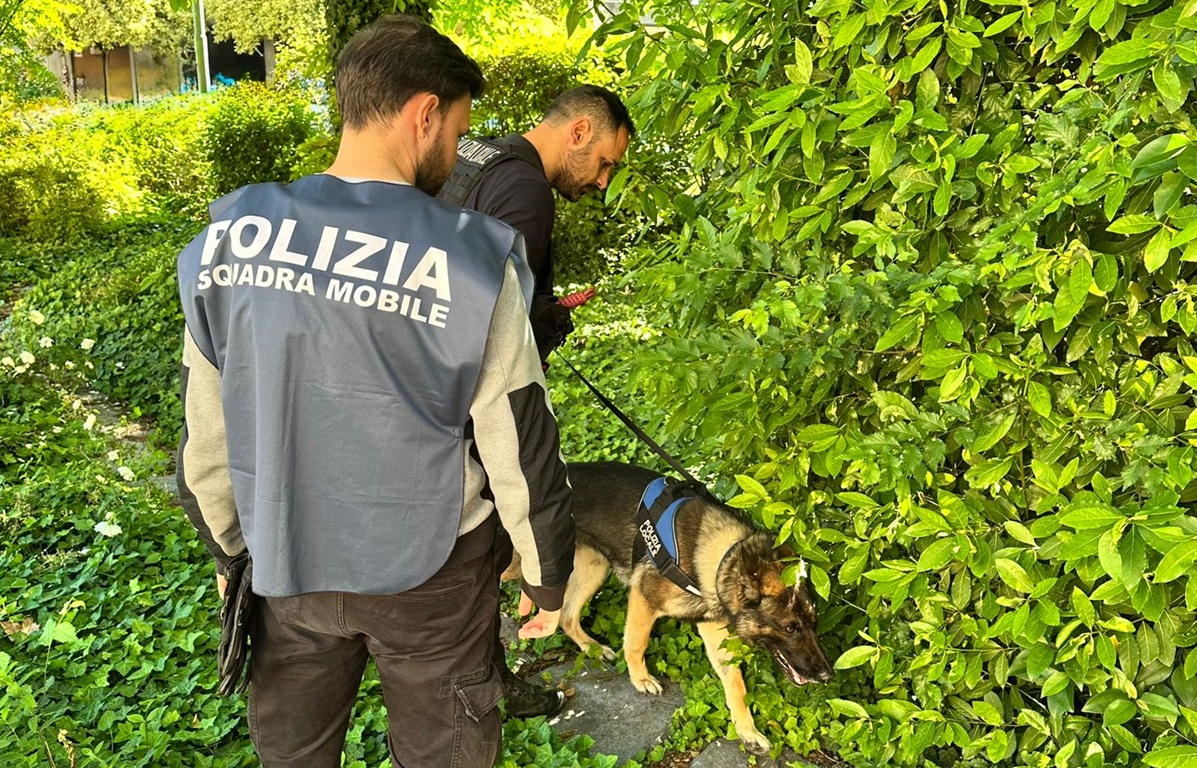In un casolare una base di spaccio