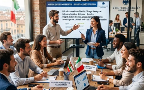 I giovani imprenditori reggiani si incontrano