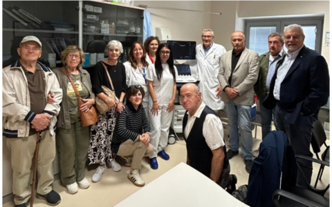 Sa. Re Odv dona alla Ostetricia e Ginecologia del Santa Maria Nuova un nuovo ecografo
