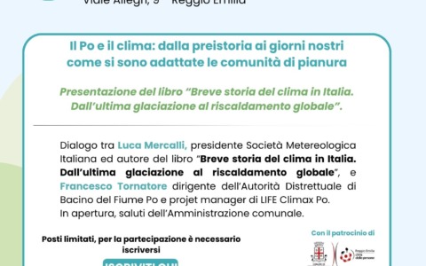 Il clima nelle zone del fiume Po dalla preistoria ai giorni nostri