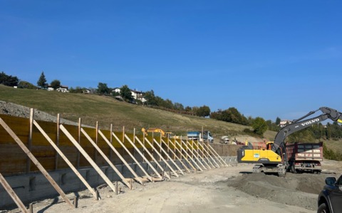 Frana di Ca’ Lita: stanno per essere completati gli interventi urgenti di consolidamento