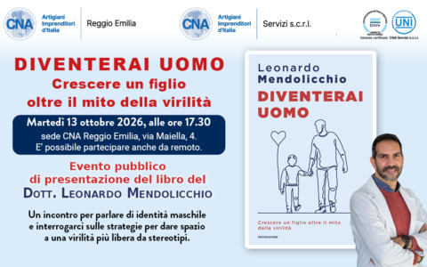 “Essere maschi oggi”: un convegno organizzato da Cna Reggio